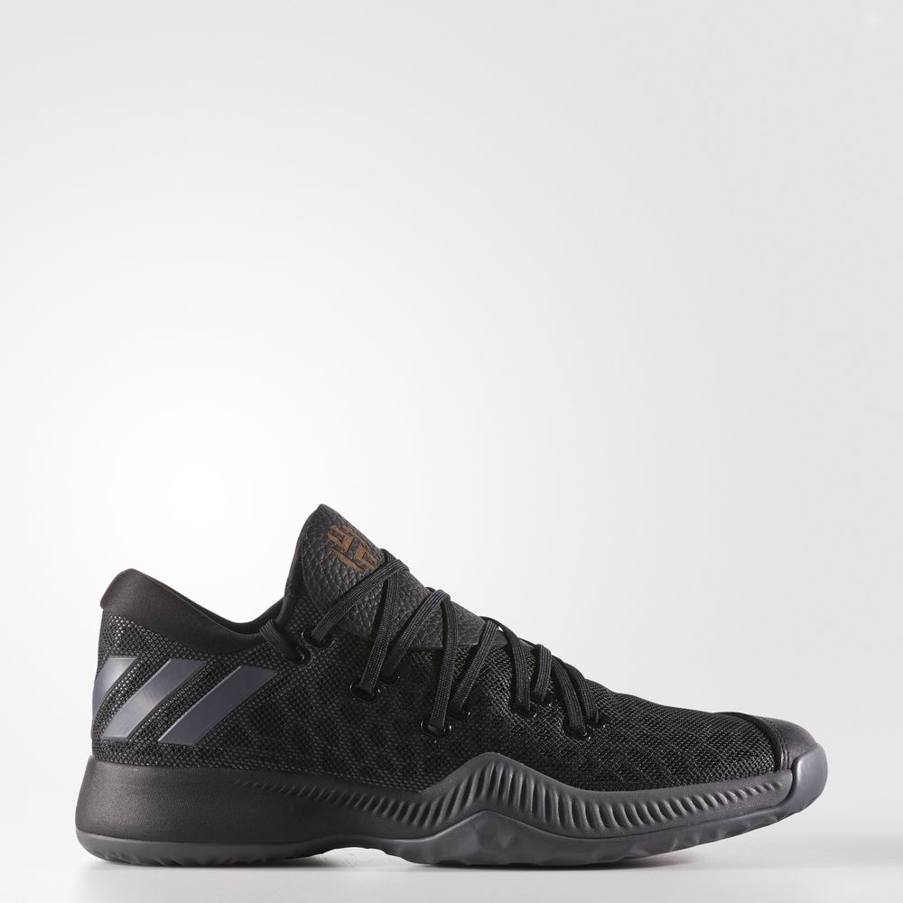 Adidas Harden B/E - παπουτσια μπασκετ ανδρικα - Μαυρα/Γκρι/Ασπρα,Μέγεθος: EU 36 – 54 2/3 (139ZUEBC)